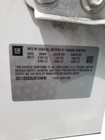 Photo 10 from auction – 2018 CHEVROLET IMPALA LS with VIN 2G11Z5S36J9104846