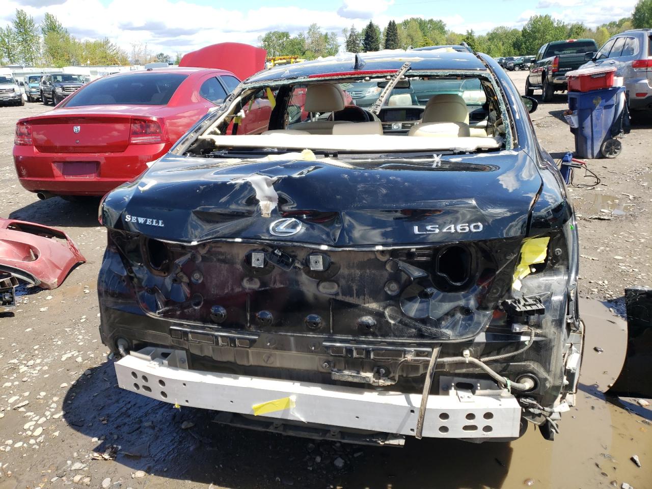 Photo 9 from auction – 2014 LEXUS LS 460 with VIN JTHBL5EF7E5130098
