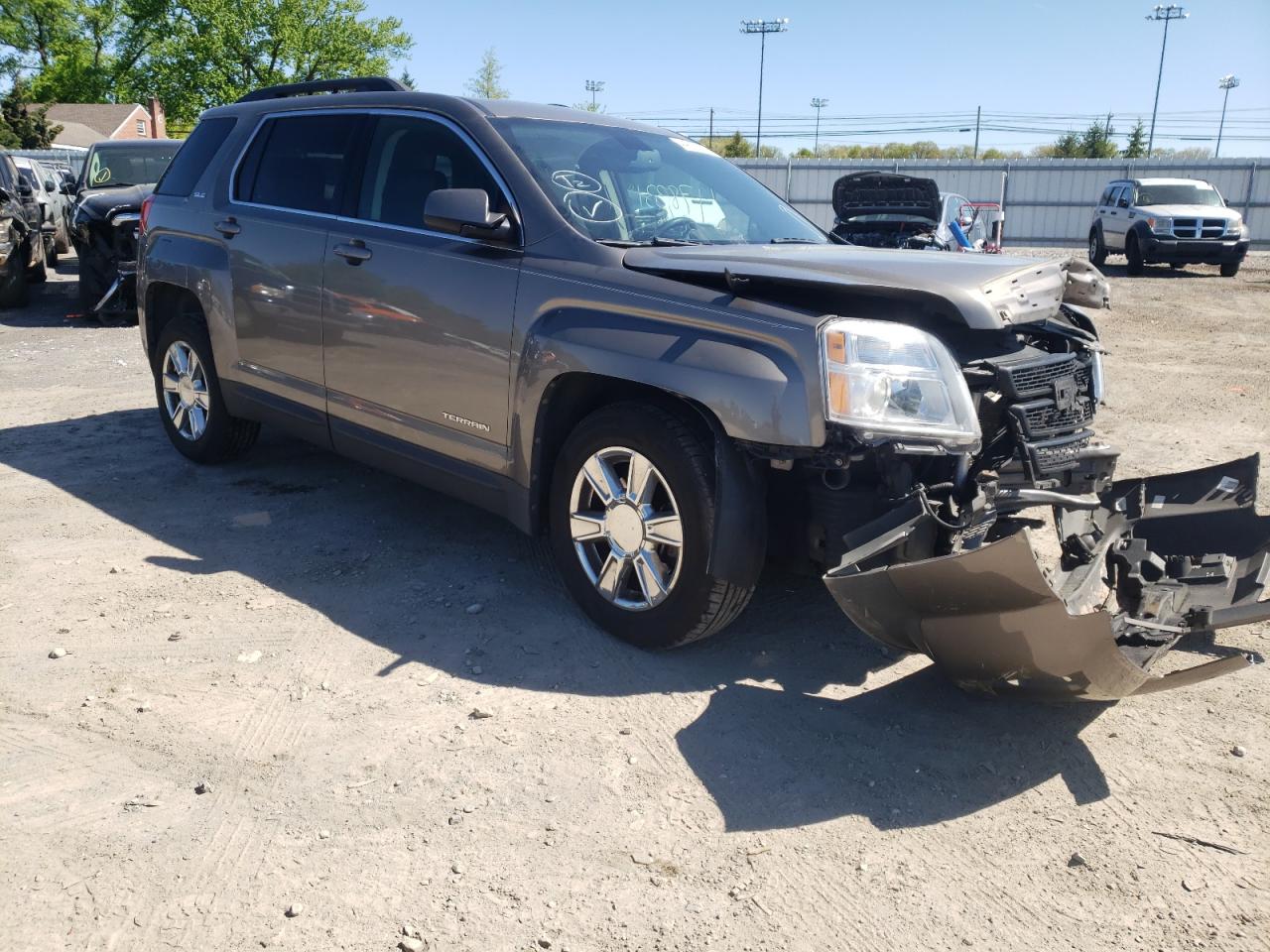 GMC TERRAIN SL 2010 with VIN 2CTALDEW8A6402958 - Photo from auction