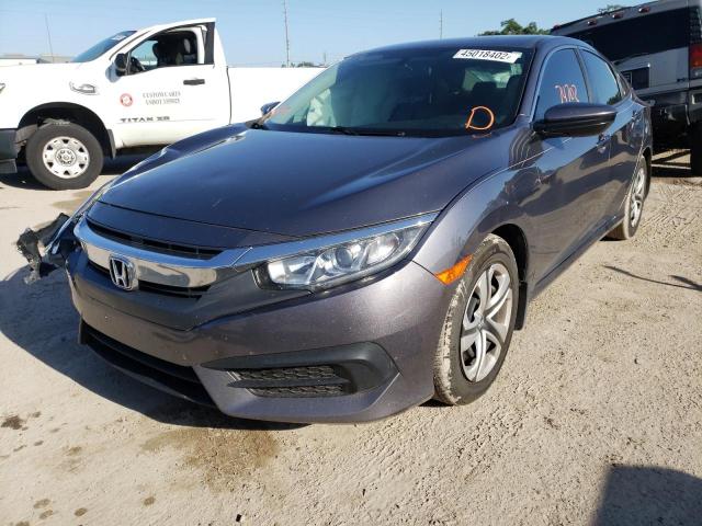 Photo 2 from auction – 2018 HONDA CIVIC LX with VIN 19XFC2F52JE002065