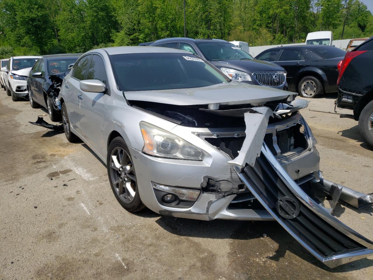 NISSAN ALTIMA 2.5 2013 with VIN 1N4AL3AP8DC160033 - Photo from auction