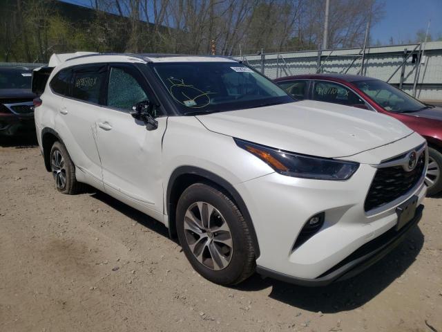 TOYOTA HIGHLANDER 2021 with VIN 5TDGZRBH2MS131073 - Photo from auction