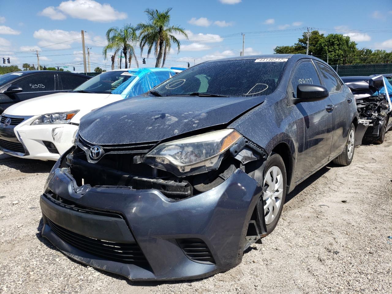 Photo 2 from auction – 2015 TOYOTA COROLLA L with VIN 2T1BURHE1FC311873