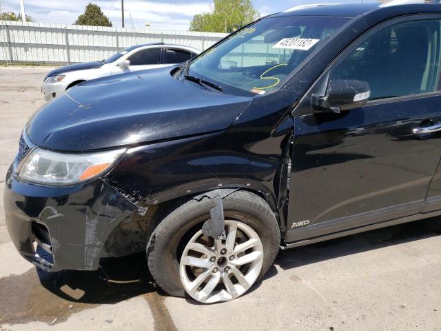 Photo 9 from auction – 2014 KIA SORENTO LX with VIN 5XYKTCA61EG453503