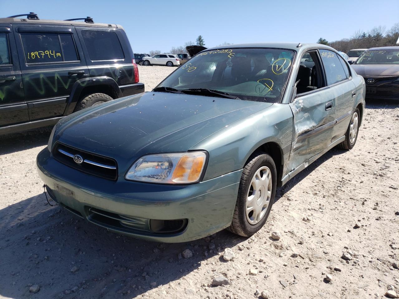 Photo 2 from auction – 2000 SUBARU LEGACY L with VIN 4S3BE6358Y7210708