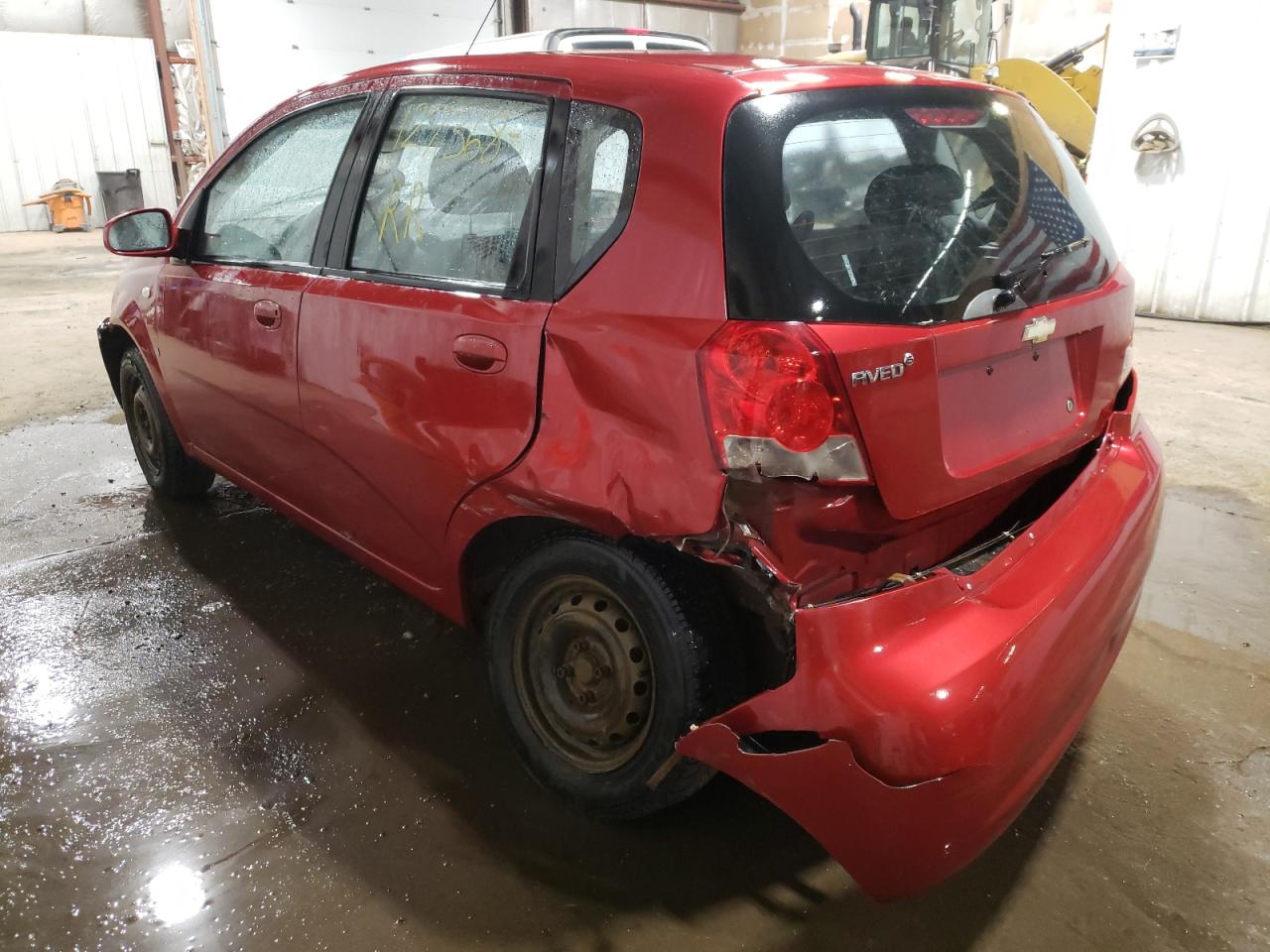Photo 3 from auction – 2007 CHEVROLET AVEO BASE with VIN KL1TD66697B709368