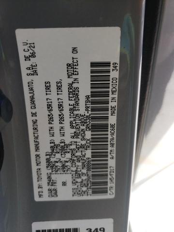 Photo 10 from auction – 2021 TOYOTA TACOMA DOU with VIN 3TYBZ5DNXMT000869