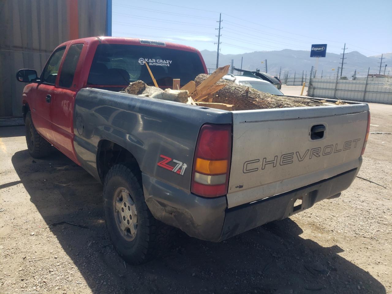 Photo 3 from auction – 2000 CHEVROLET SILVERADO with VIN 2GCEK19T1Y1172606