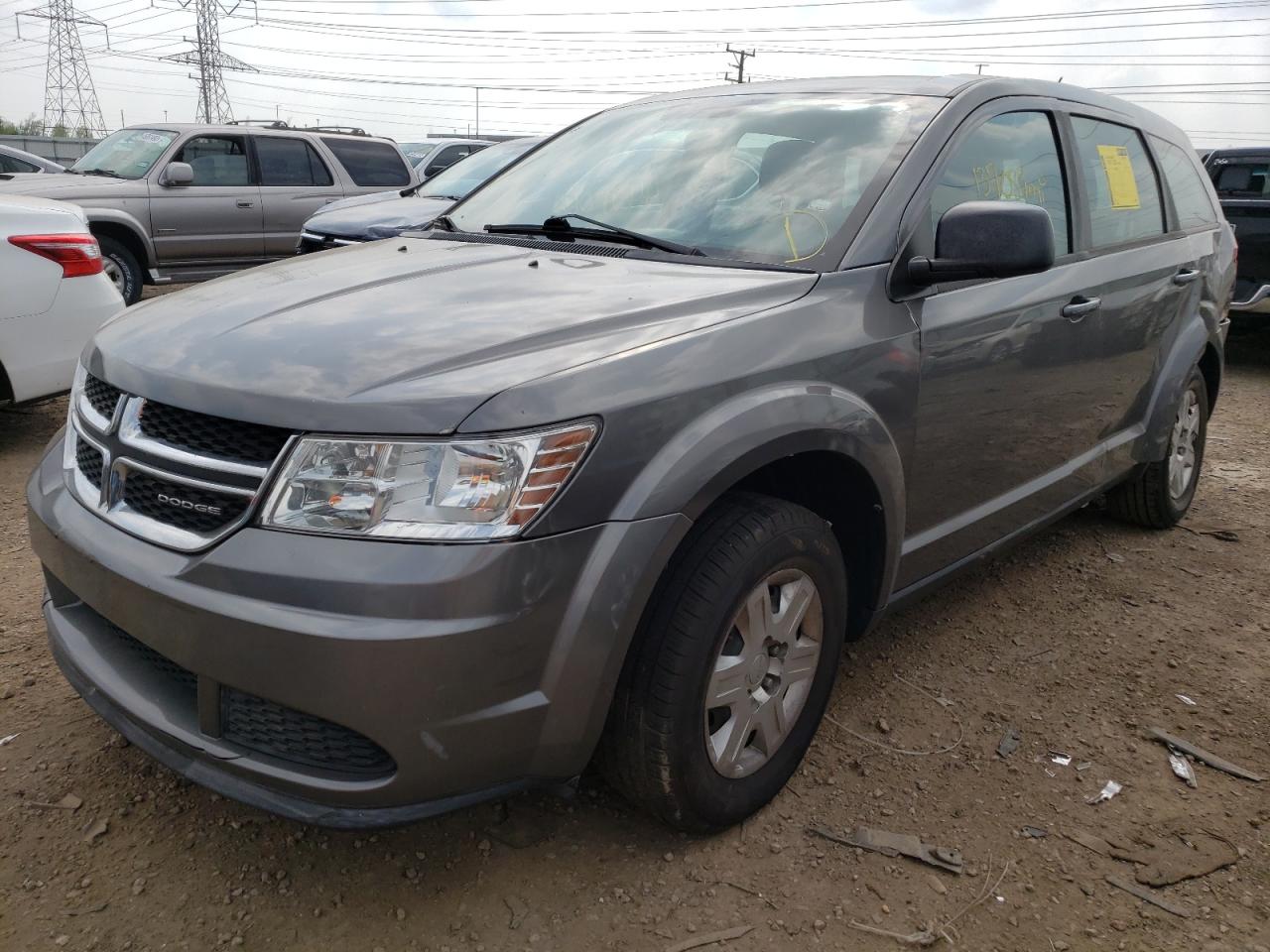 Photo 2 from auction – 2012 DODGE JOURNEY SE with VIN 3C4PDCAB7CT203995