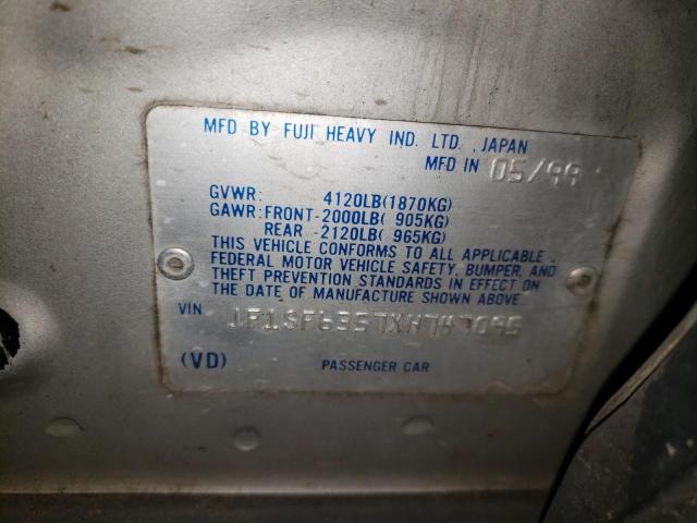 SUBARU OUTBACK 2001 с VIN JF1SF6357XH747095 - Фото с аукциона