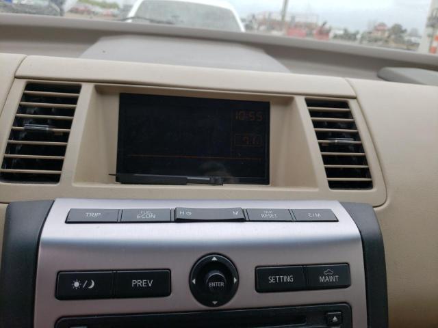 Photo 10 from auction – 2005 NISSAN MURANO SL with VIN JN8AZ08W85W418592