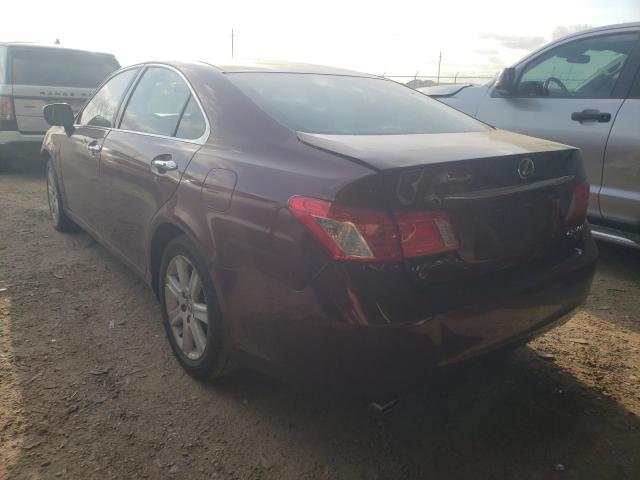 Photo 3 from auction – 2007 LEXUS ES 350 with VIN JTHBJ46G072118631