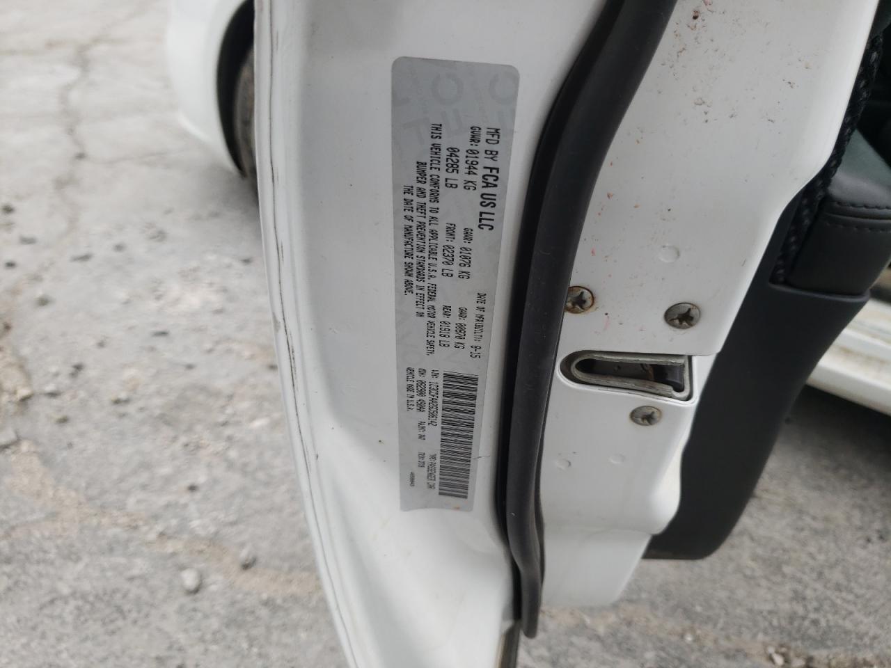 Photo 10 from auction – 2016 DODGE DART SE with VIN 1C3CDFAA2GD506142