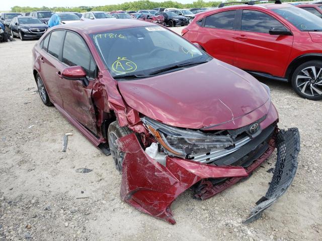 Photo 1 from auction – 2022 TOYOTA COROLLA LE with VIN JTDEPMAE6NJ191816
