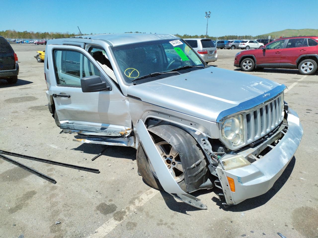 Photo 9 from auction – 2008 JEEP LIBERTY SP with VIN 1J8GN28K18W123552