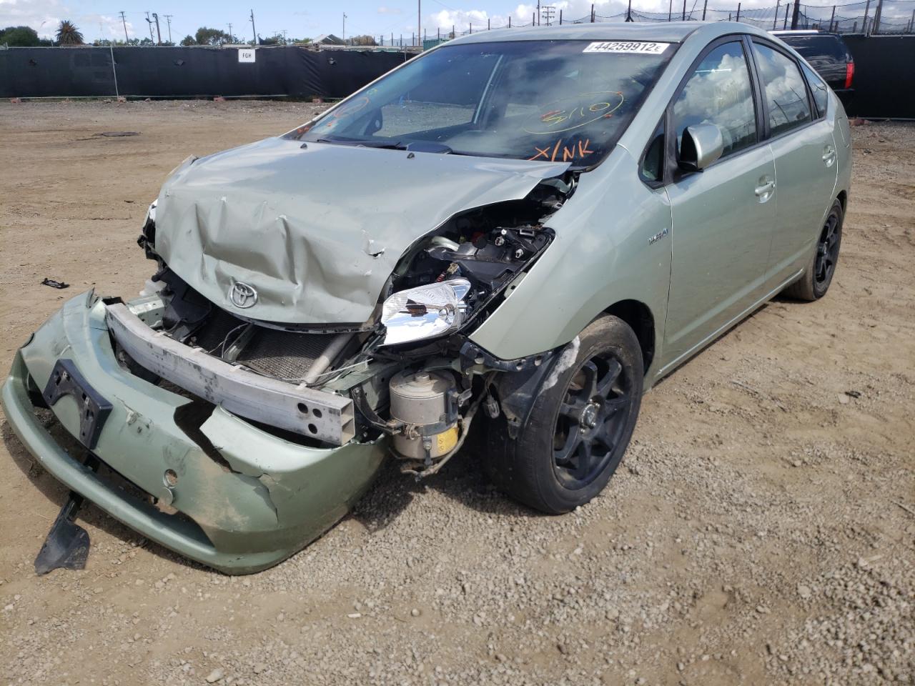 Photo 2 from auction – 2007 TOYOTA PRIUS with VIN JTDKB20U177609813