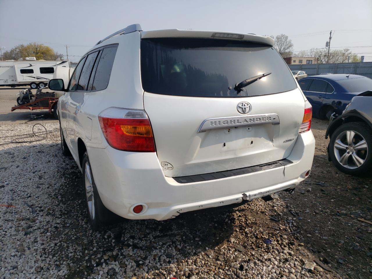 Photo 3 from auction – 2010 TOYOTA HIGHLANDER with VIN JTEDK3EH6A2164995