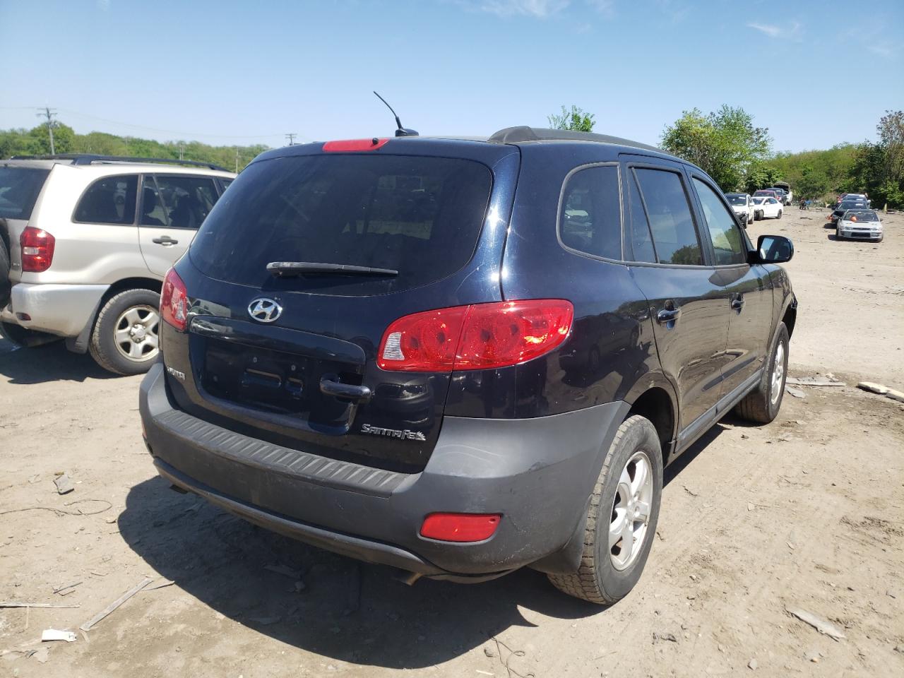 Photo 4 from auction – 2008 HYUNDAI SANTA FE G with VIN 5NMSG13D88H180378
