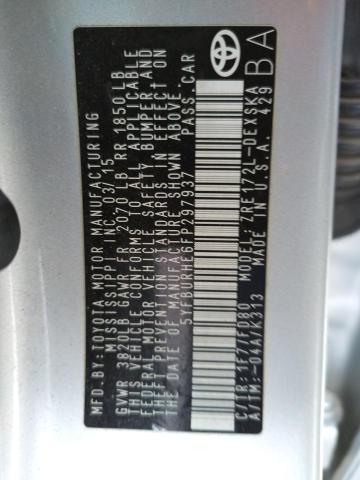 Photo 10 from auction – 2015 TOYOTA COROLLA L with VIN 5YFBURHE6FP297937