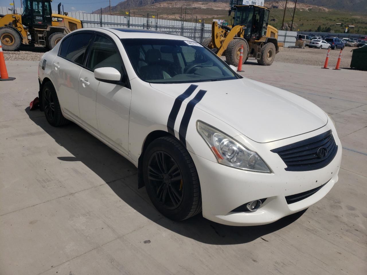 INFINITI G37 2011 with VIN JN1CV6AR1BM409573 - Photo from auction