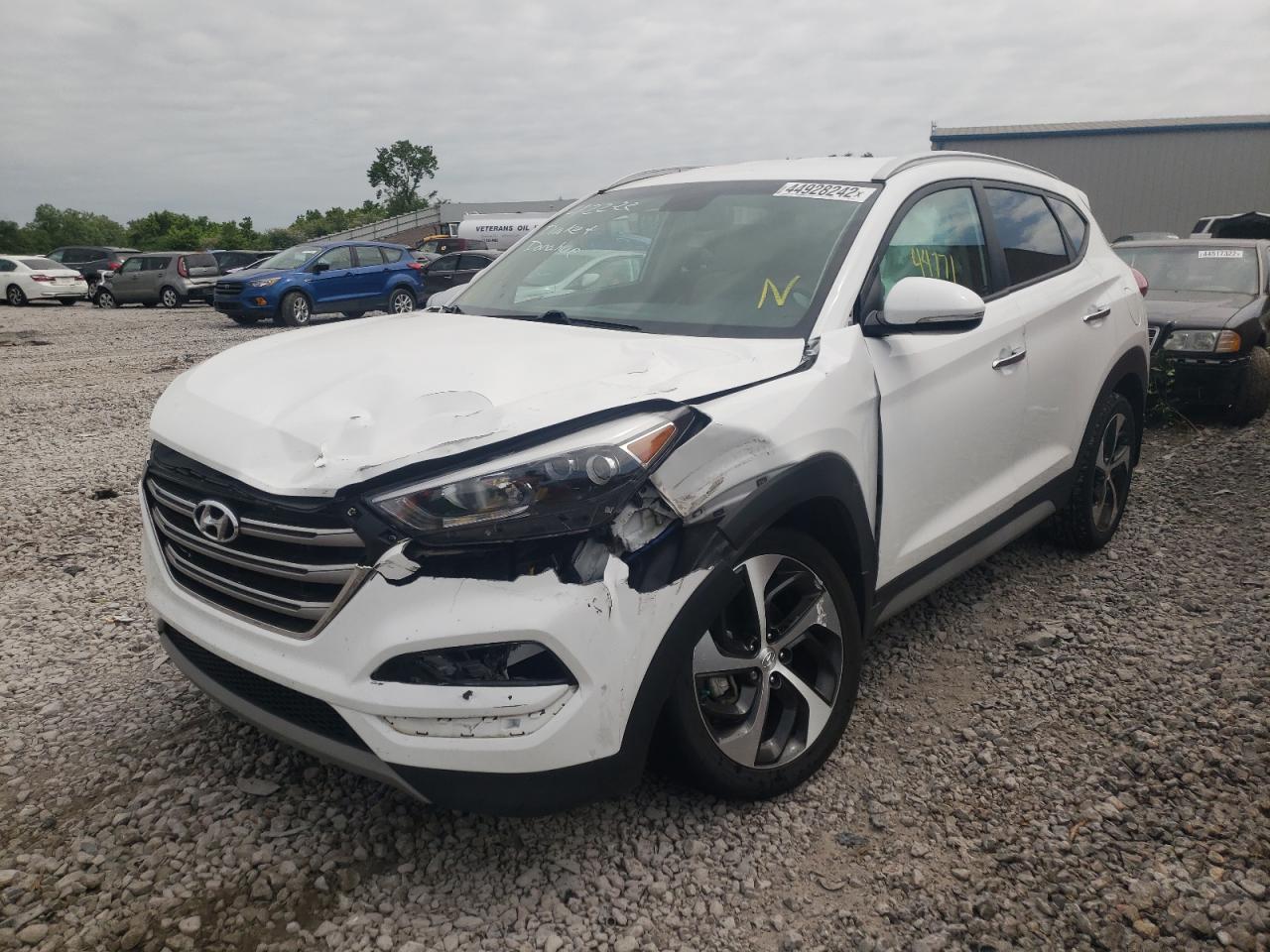 Photo 2 from auction – 2018 HYUNDAI TUCSON VAL with VIN KM8J33A23JU771233