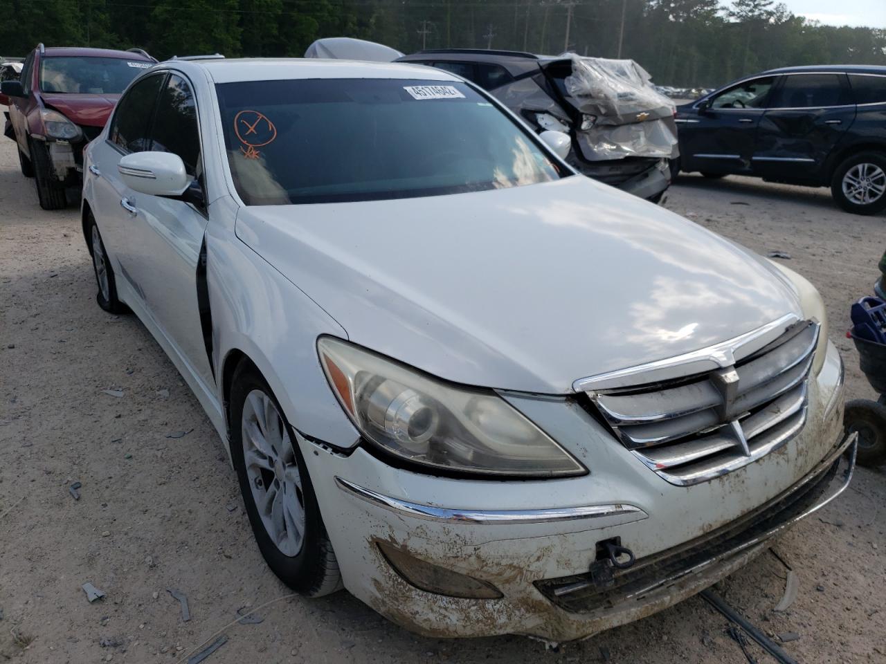 HYUNDAI GENESIS 3. 2012 with VIN KMHGC4DD5CU152648 - Photo from auction