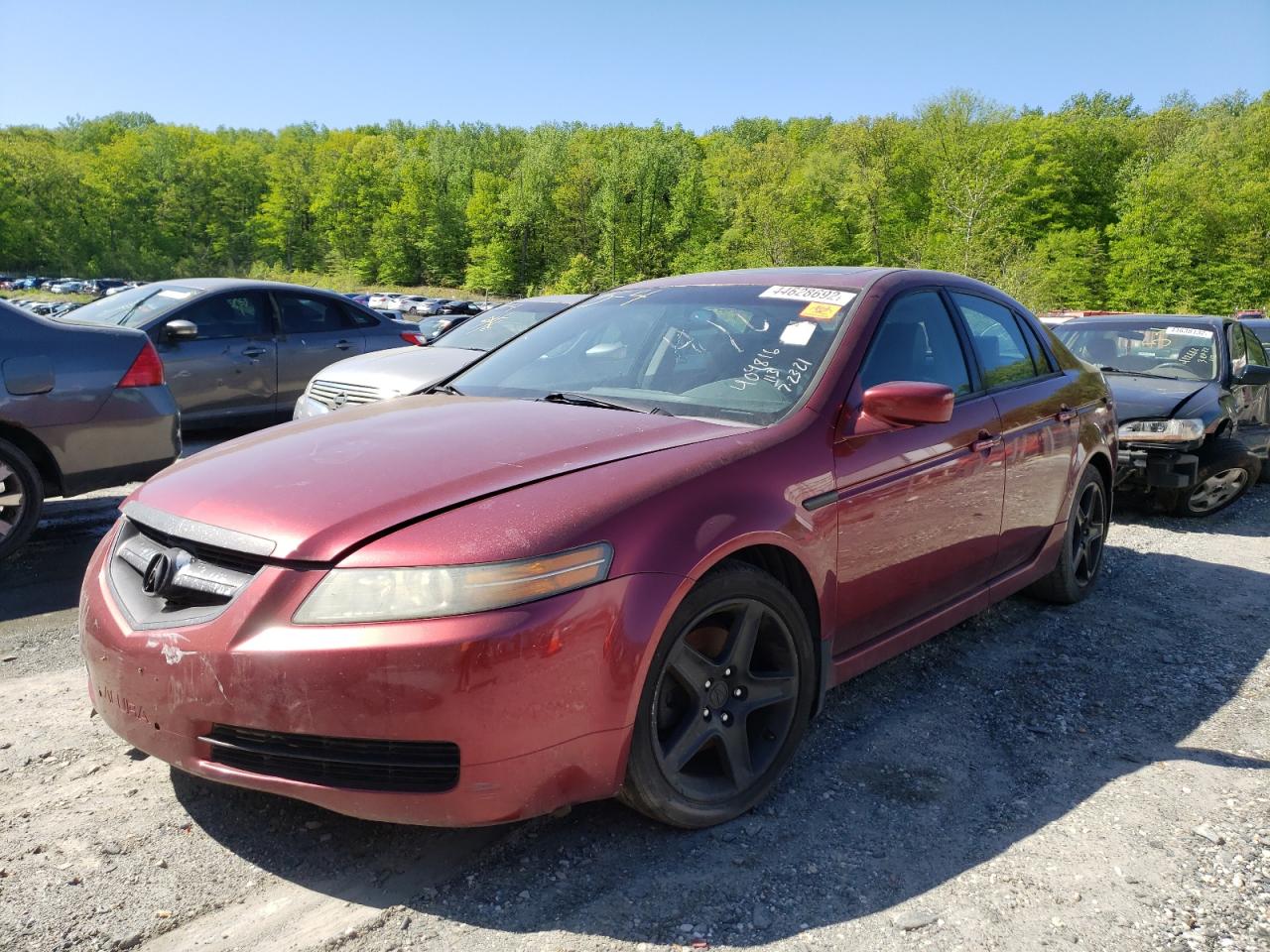Photo 2 from auction – 2005 ACURA TL with VIN 19UUA66245A062918