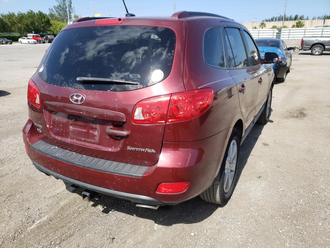 Photo 4 from auction – 2008 HYUNDAI SANTA FE S with VIN 5NMSH13E08H181787