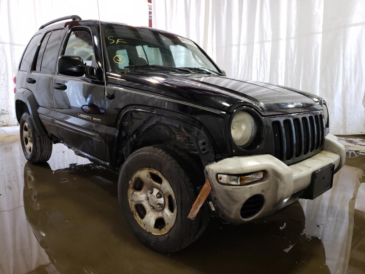 Photo 1 from auction – 2003 JEEP LIBERTY SP with VIN 1J4GL48K43W645281