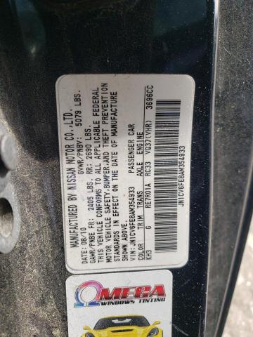 Photo 10 from auction – 2010 INFINITI G37 BASE with VIN JN1CV6FE8AM354933