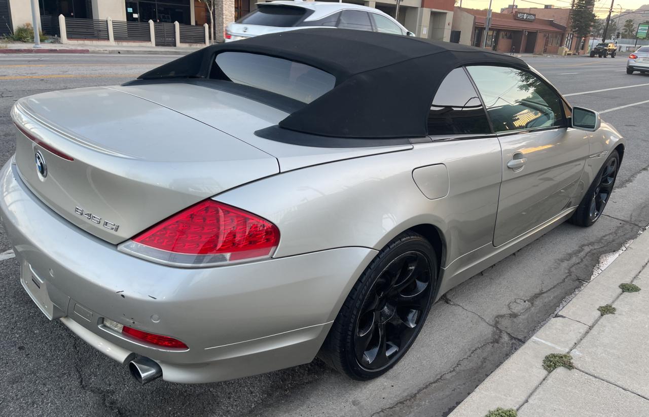 Photo 4 from auction – 2005 BMW 645 CI AUT with VIN WBAEK73405B324646