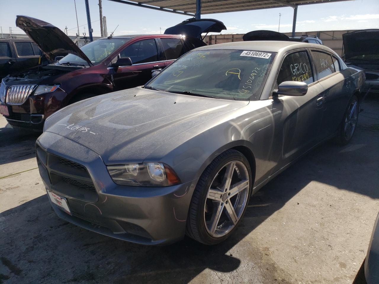 Photo 2 from auction – 2012 DODGE CHARGER SE with VIN 2C3CDXBG8CH265256