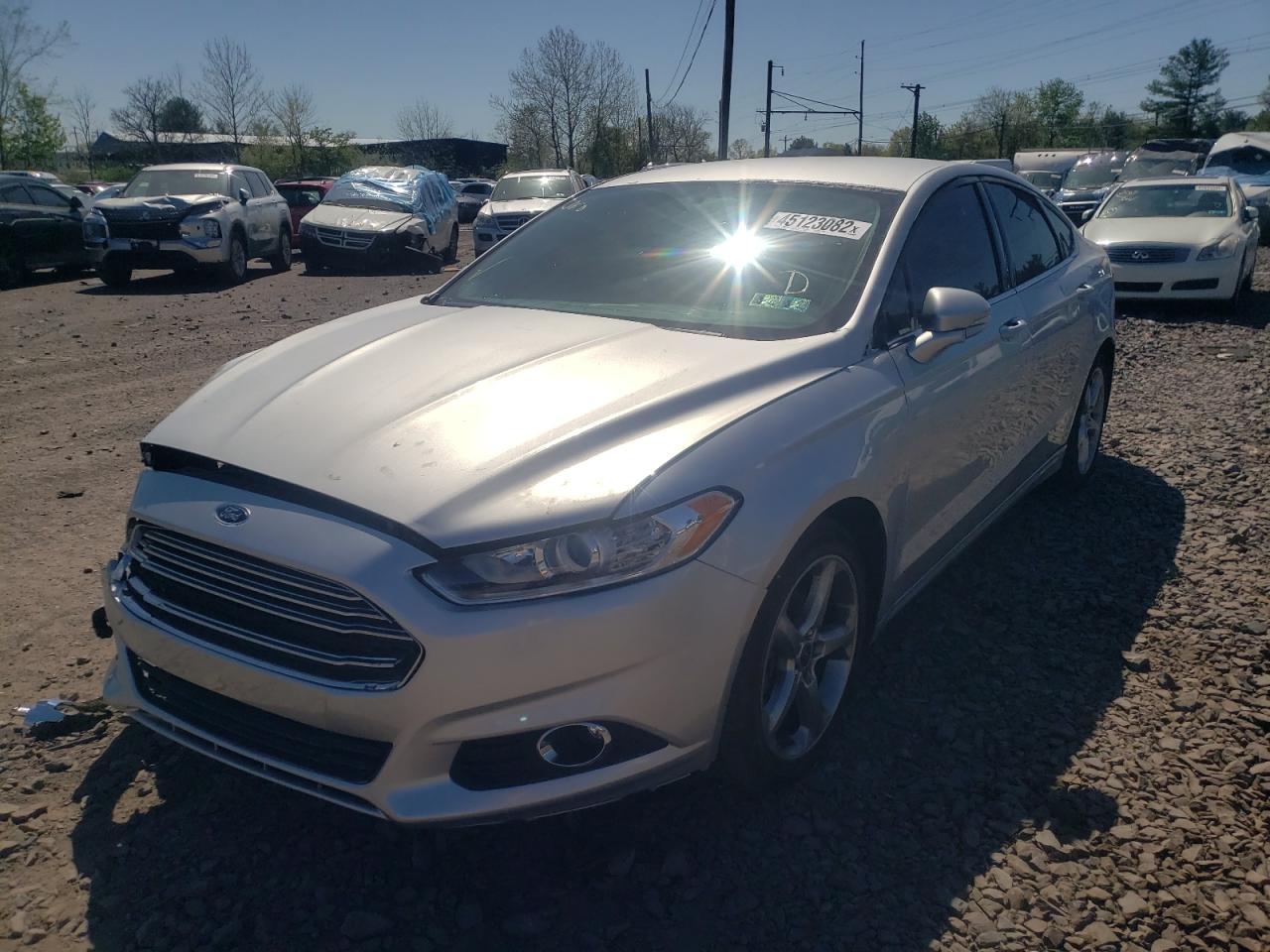 Photo 2 from auction – 2016 FORD FUSION SE with VIN 3FA6P0HD8GR149043