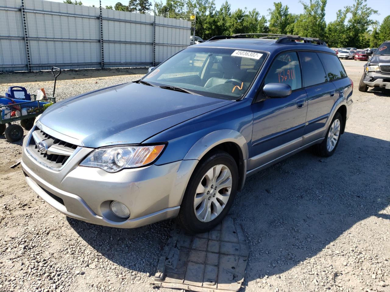 Photo 2 from auction – 2009 SUBARU OUTBACK 2. with VIN 4S4BP66C097313509
