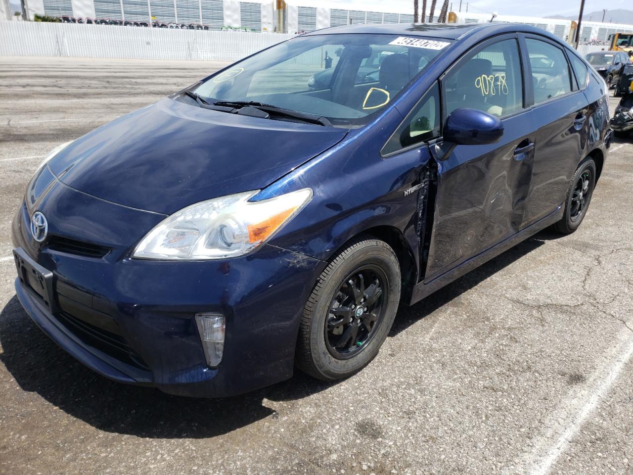 Photo 2 from auction – 2012 TOYOTA PRIUS with VIN JTDKN3DU1C1486695
