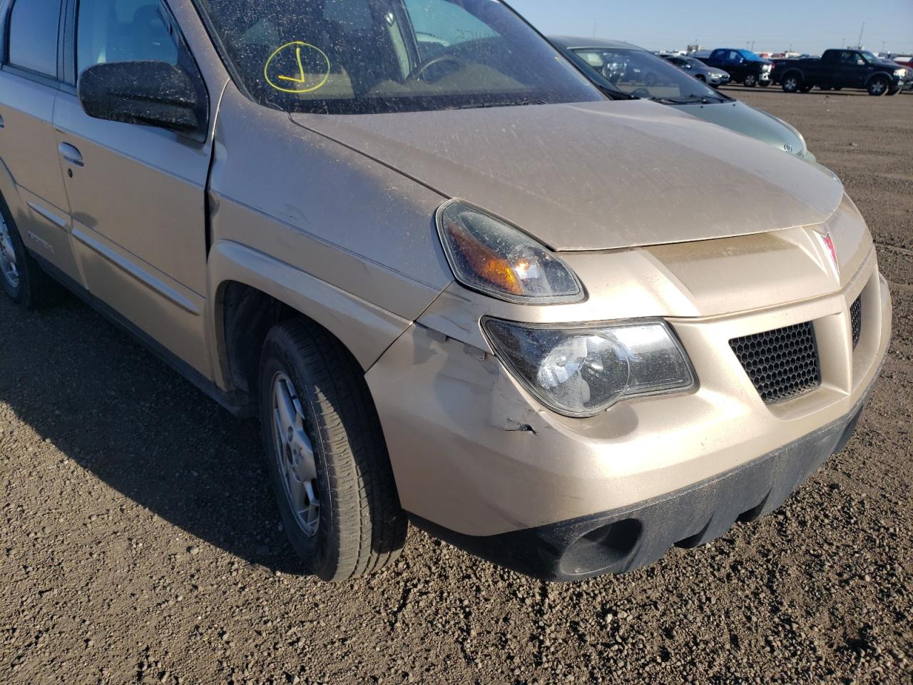 Photo 9 from auction – 2003 PONTIAC AZTEK with VIN 3G7DB03E13S593821