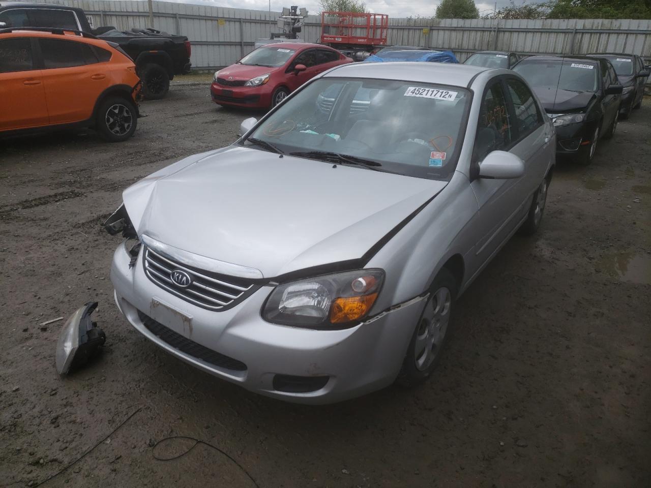 Photo 2 from auction – 2009 KIA SPECTRA EX with VIN KNAFE222195667940