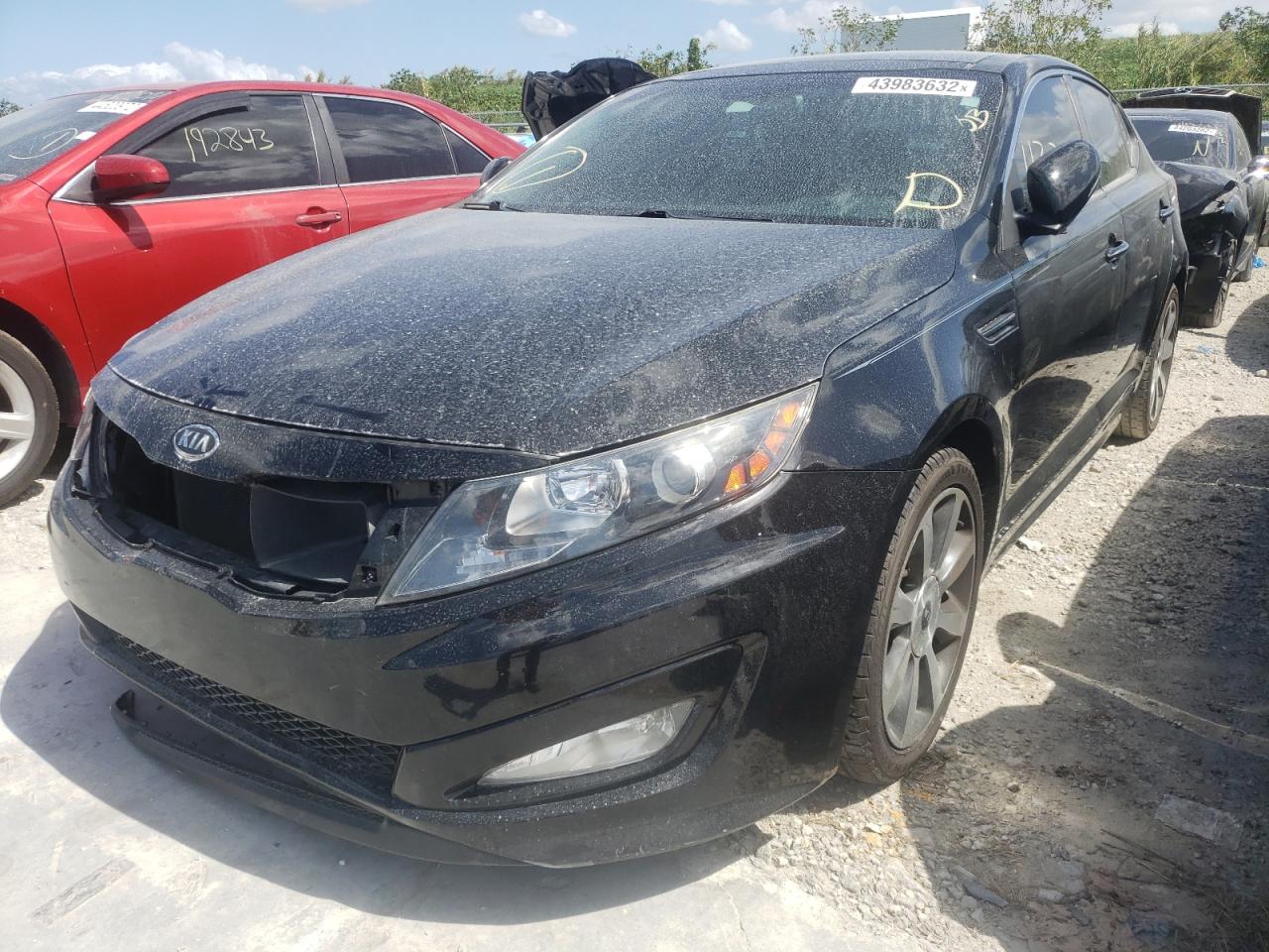 Photo 2 from auction – 2012 KIA OPTIMA SX with VIN 5XXGR4A63CG058234