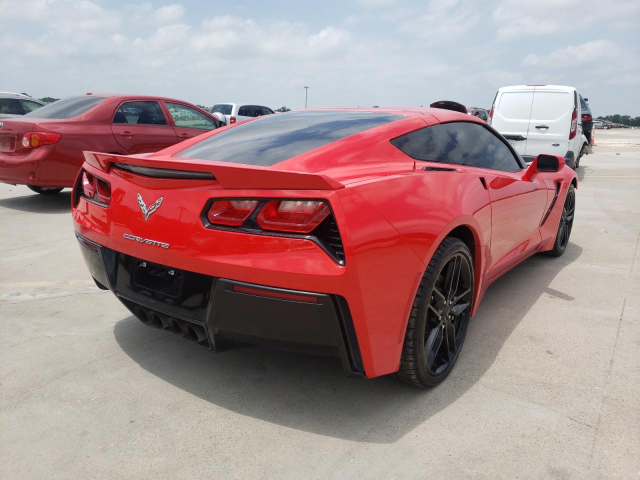 Photo 4 from auction – 2019 CHEVROLET CORVETTE S with VIN 1G1YB2D76K5123204