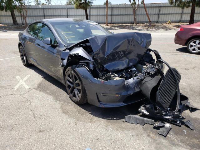 TESLA MODEL S 2021 with VIN 5YJSA1E55MF428430 - Photo from auction