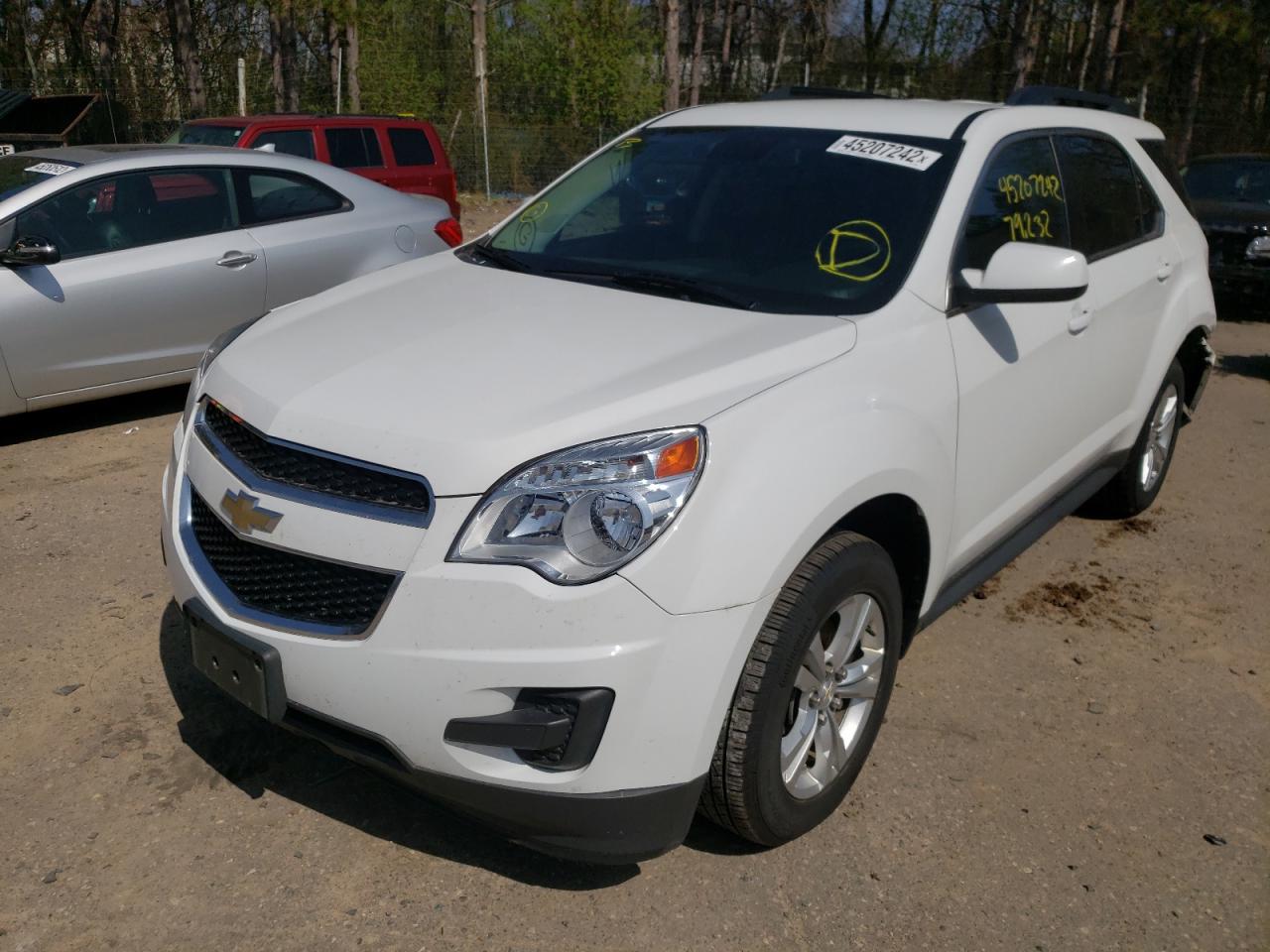 Photo 2 from auction – 2013 CHEVROLET EQUINOX LT with VIN 1GNALDEK7DZ125258