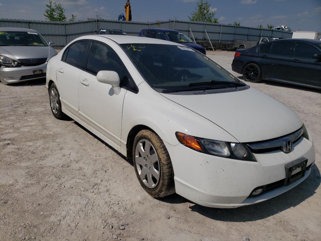 Photo 1 from auction – 2008 HONDA CIVIC LX with VIN 2HGFA16518H356501