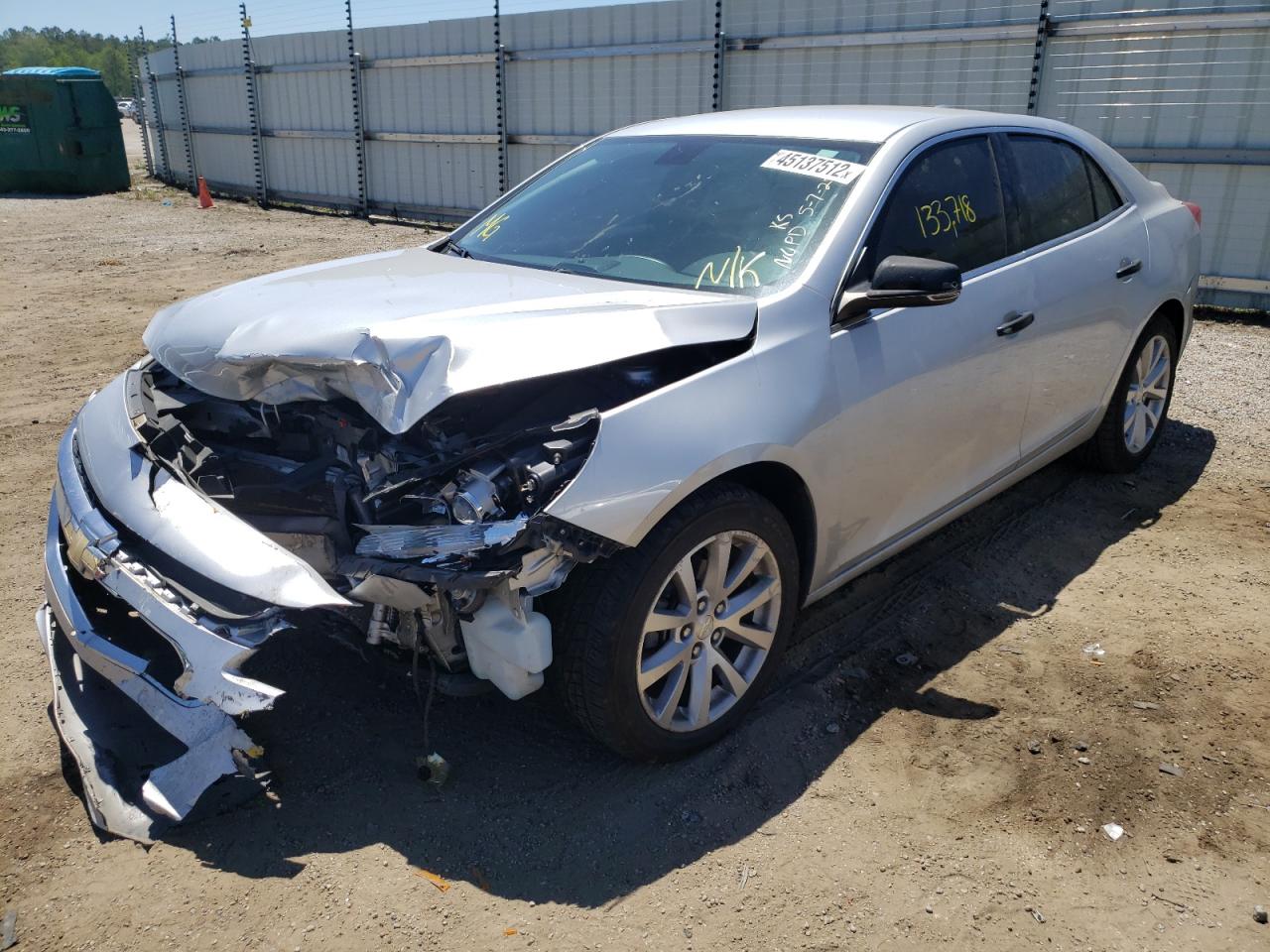Photo 2 from auction – 2016 CHEVROLET MALIBU LIM with VIN 1G11E5SA2GF106491