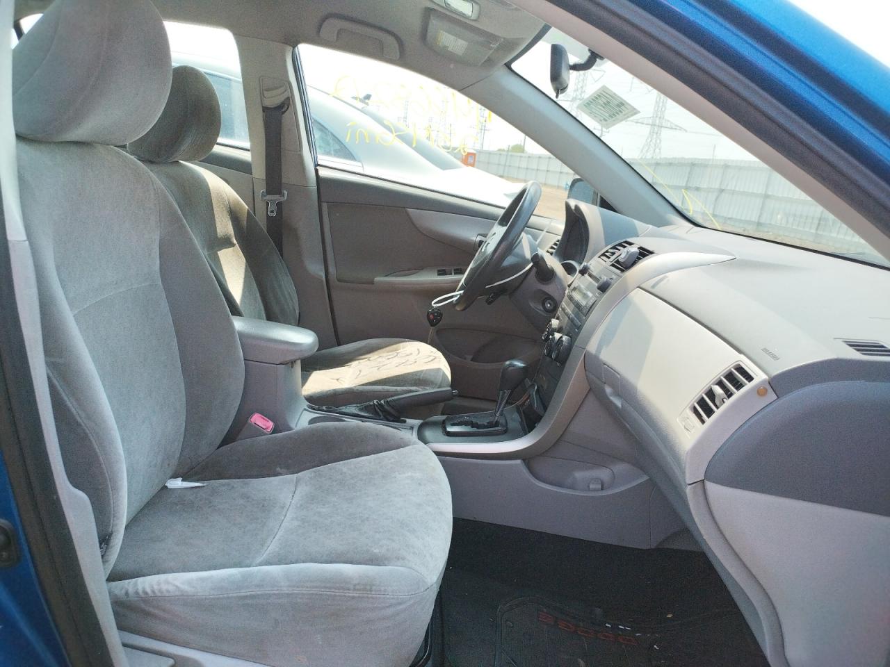 Photo 5 from auction – 2009 TOYOTA COROLLA BA with VIN JTDBL40E599033300