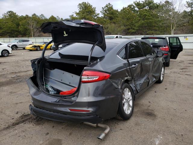 Photo 4 from auction – 2020 FORD FUSION SE with VIN 3FA6P0HD9LR142550