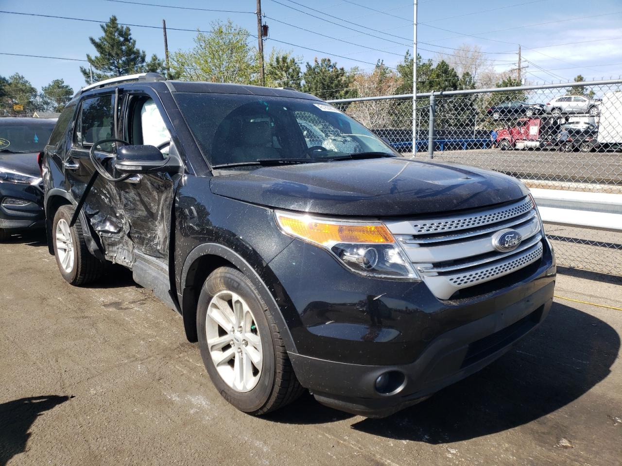 FORD EXPLORER X 2014 with VIN 1FM5K8D85EGB34267 - Photo from auction