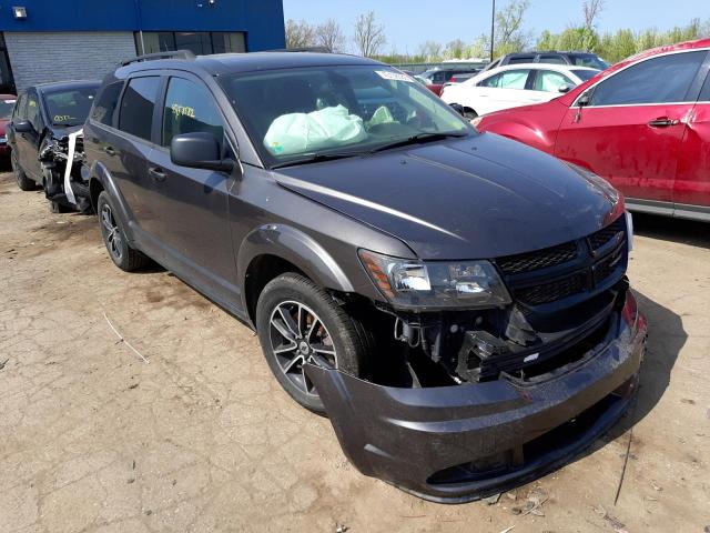 DODGE JOURNEY SE 2018 with VIN 3C4PDCAB9JT382778 - Photo from auction