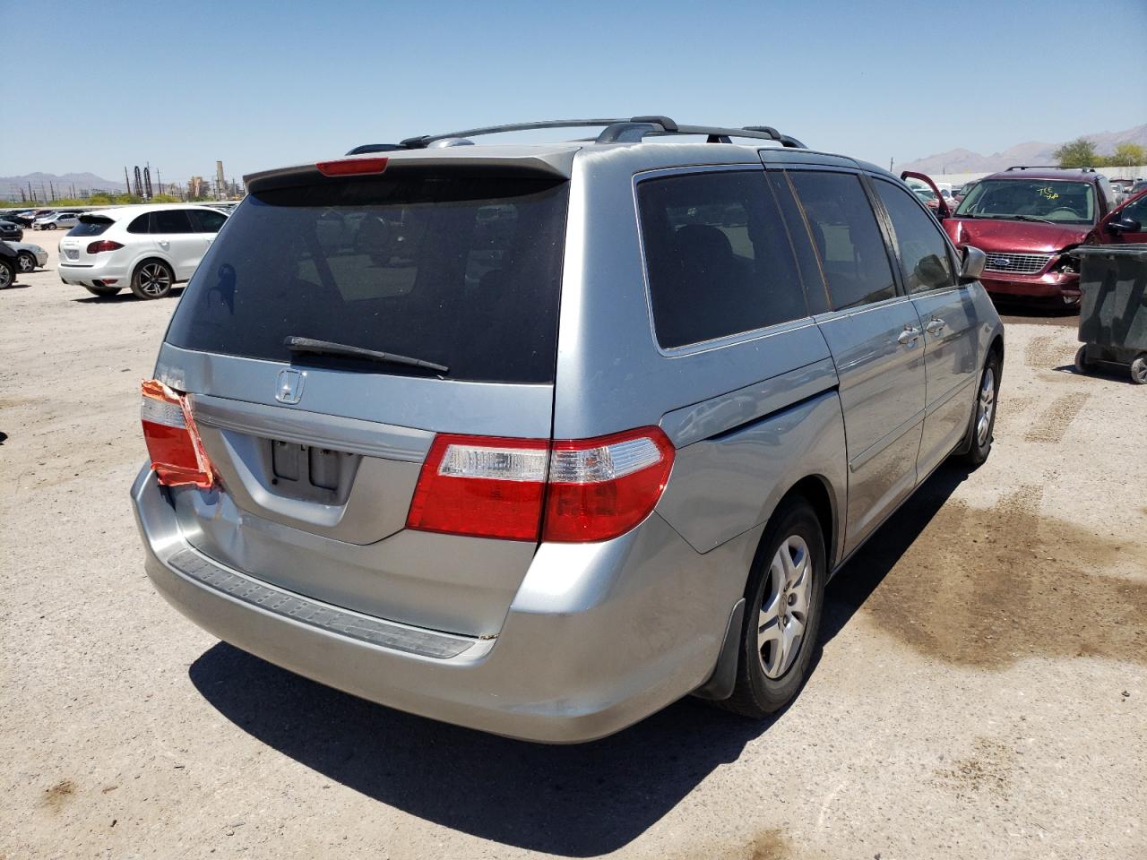 Photo 4 from auction – 2007 HONDA ODYSSEY EX with VIN 5FNRL38717B057112