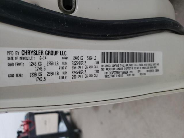 Photo 10 from auction – 2015 DODGE JOURNEY SX with VIN 3C4PDCBB0FT530824