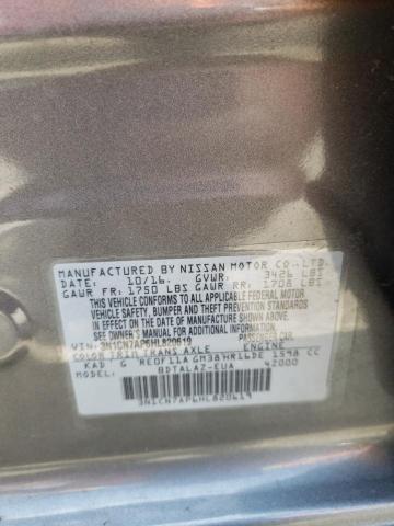 Photo 10 from auction – 2017 NISSAN VERSA S with VIN 3N1CN7AP6HL820619